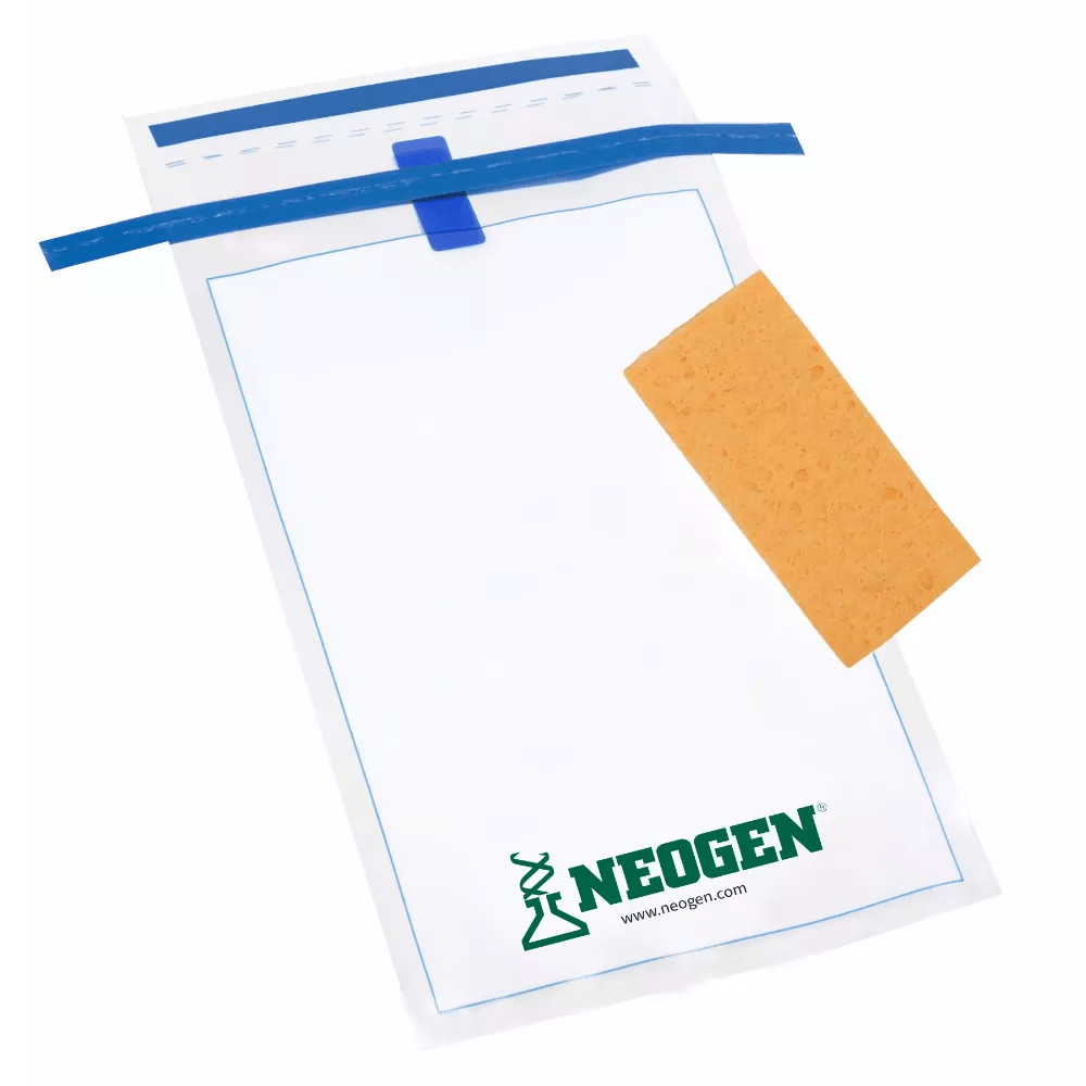 Sample Bag with Dehydrated Sponge