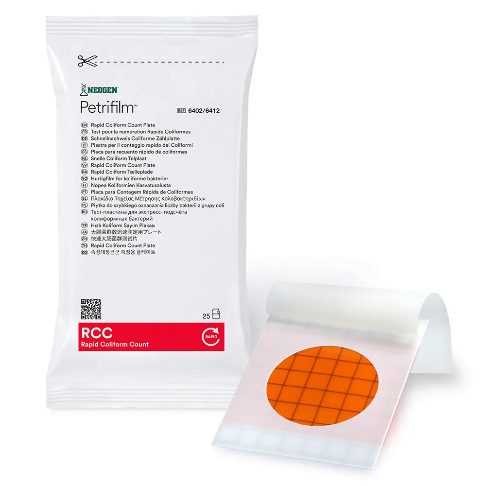 Petrifilm Rapid Coliform Count (RCC) Plates 6402, 6412
