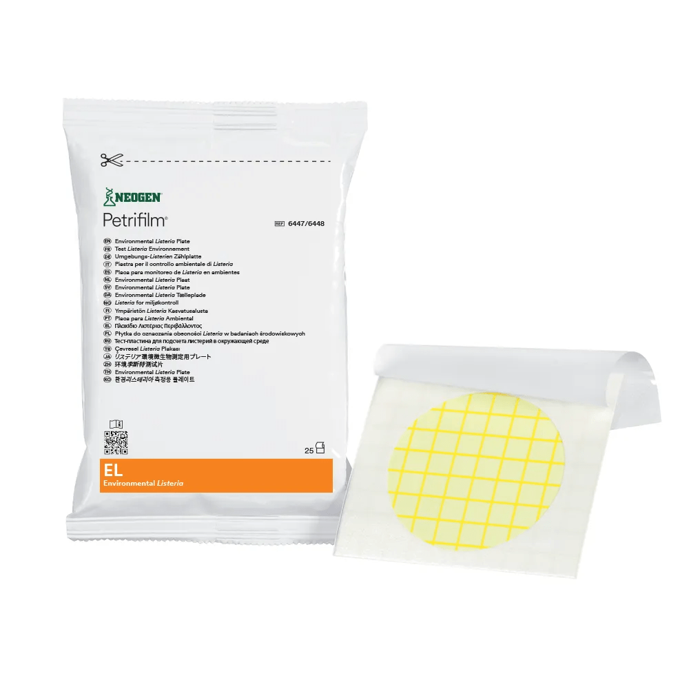 Petrifilm Environmental Listeria (EL) Plates 6447, 6448
